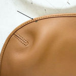 Coach Vintage Tan Leather Slim Hippie Flap Saddle Bag Crossbody Photo 5