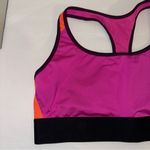 Victoria's Secret Victoria Secret SPORT Women's Pink and Orange Racerback Sports Bra size Large Photo 1