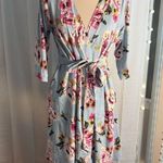 Baby Be Mine Floral Maternity Robe Photo 6