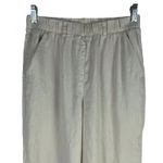 Quince  100% European Linen Drawstring Crop Pants Sand Beige Size XS Photo 3