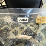 Soft Surroundings  Velvet Long Sleeve Button Front Shirt Womens XS Green Polyeste Photo 13