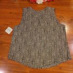 Kasper Polka Dot Tank Top Size Large Photo 1