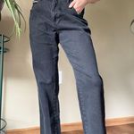 Femme Fatale Black Bootcut Denim Jeans Size 12 Photo 1