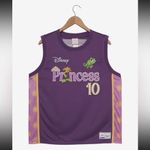 Her Universe Disney Tangled Princess Rapunzel Embroidered Women's Cropped Basketball Jersey Photo 1