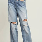 Veronica Beard NWT Blake Distressed Classic Straight Jeans Photo 0