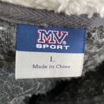 MV Sport  ‎ Sherpa Women's Long Sleeve Quarter Zip Gray Sweater Jacket Size Large Photo 6