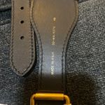 Christian Dior  Embroidered Canvas Leather Pink Belt Photo 3