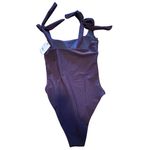 Beach Riot Sydney One Piece in Navy Size Medium New with Tag MSRP $188 SOO Photo 8