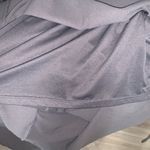 Polagram Gray high low wrap Dress belted keyhole maxi Photo 9