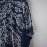 Cristinalove  Blue White Tunic Top L Photo 5