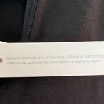 Barefoot Dreams Hoodie Malibu Luxe Brushed Jersey Lounge Sweatshirt Black S NWT Photo 9