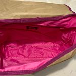 Bensimon Color Block Tan Purple Sporty French Messenger Bag Photo 4