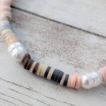 Stretch Bracelet Neutral Tones Photo 6