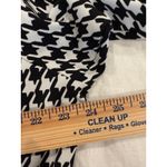 Susan Graver Houndstooth Single Breasted Tunic Blazer Black Women's Size XLP Photo 8