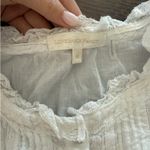 Love Shack Fancy  Top Crop Ruffle Photo 1