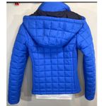 Superdry  Fuji Puffer Jacket Women's Blue Quilted Hooded Full Zip XS NWOT Photo 6