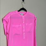 Vineyard Vines  Garment Dyed Margo shirt dress In Fuchsia Size 4 NWT Photo 2