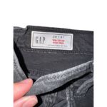 Gap  ’90s Loose High Rise Black Distressed Straight Leg Jeans Size 28 Photo 3