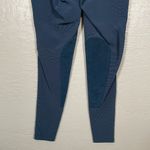 Kerrits Women L Blue Equestrian Riding Pants Ultrasuede Patches Leggings Photo 5