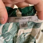 Andrew Marc Marc NY  Green/Cream Off Shoulder Top Photo 1