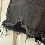 Free People We the Free Black Denim Ripped Jean Shorts Size 28” Photo 4