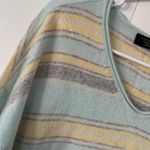 Charter Club  Cashmere Striped V-Neck Sweater Photo 2