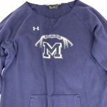 Under Armour  Sweatshirt XXL Blue Logo Crewneck Gym‎ Activewear Cozy Photo 1