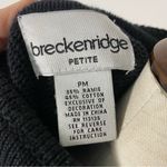 Breckenridge VINTAGE Embroidered Winter Trees Cardigan Photo 6