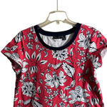 Susan Graver  Pink and White Floral Dress Photo 2