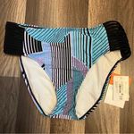 Sports Illustrated Womens Abstract Hipster Bikini Swimsuit Bottom NWT size small Blue Photo 0