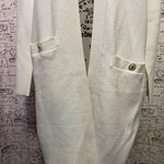 EXPRESS 61-  Padded Shoulder Button Pocket Cardigan Small Photo 6