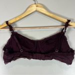 Aerie  Burgundy Lace Bralette Photo 2