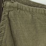 Melrose and Market Women's Keyhole Back Halter Neck Tank Top Olive Green Small Photo 3