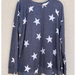 Show Me Your Mumu Grey Stars Snuggle Sweatshirt M Photo 1
