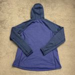 L.L. Bean Mountain Full Zip Hoodie Jacket Heather Blue Purple Women’s Size L Photo 1