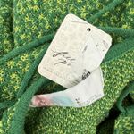 Free People  Beach Dress Large Mindy Backless Sweater Midi Aqua Combo Knit NWT Photo 7