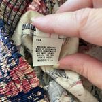 Vintage Prairie 1970's Cottagecore Floral Full Midi Skirt Medium Photo 9