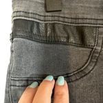 Carmar Black Lace Up Faux Leather Trim Skinny Ankle Denim Jeans Women Sz 29 Photo 4