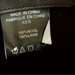 True Religion  Womens Wool Black Wide Brim Fedora Homburg Hat‎ Classic Chic 22” Photo 7