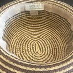 Vintage lord & Taylor straw fedora hat like new brown & tan Photo 1