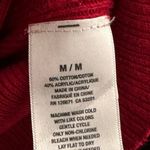 Aeropostale Y2K Red Scoop Neck Knit Cardigan With Pockets Photo 5