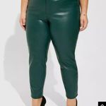 Torrid Perfect Skinny Faux Leather Pant 18T Women’s Botanical Garden Green Photo 0