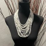 🌺BUNDLE OF SIX BEADED BOHO NECKLACES🌺 Silver Photo 2