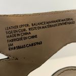 Hinge  Black Leather Lace Up Drea Heeled Sandals Photo 2