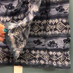 Charter Club Vtg charter‎ club 100% silk blue faux wrap midi skirt size 10 Photo 2