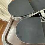 Steve Madden  Anyaa Metallic Silver Point Toe Mary Jane Flats 9 Photo 7