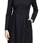 Brooks Brothers  Classic Black Long Sleeve Dress Photo 0