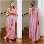 💕XIRENA💕 Esme Midi Dress ~ Citrus Melange Small S NWT Pink Photo 3
