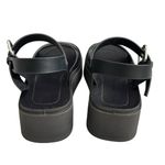 Report Platform Black Straps Sandals Women’s Size 7 Chunky Edgy Photo 3