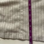 Vintage Cream & Light Tan Striped Suspender Midi Dress Size S GUC Photo 5